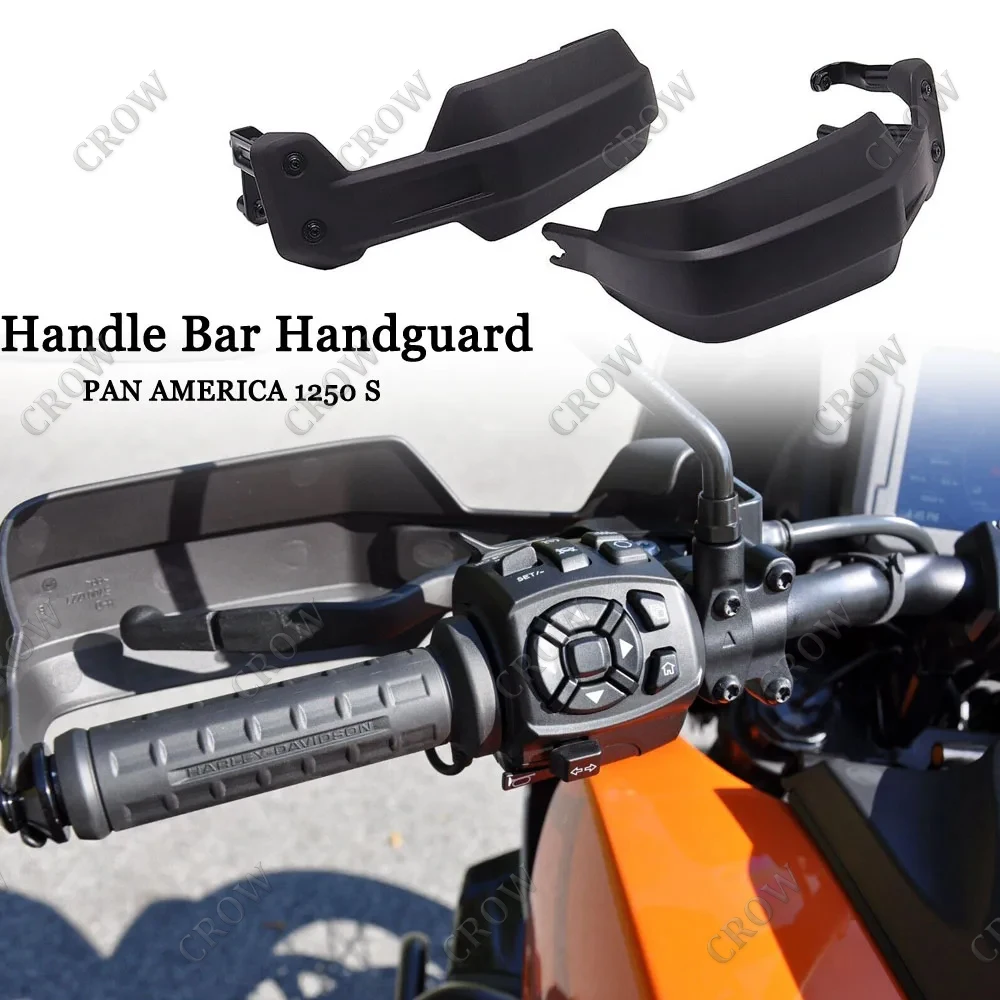 

FOR Harley PAN AMERICA 1250 S 2022 Handlebar Hand Guard Handguard Brake Shell Protection Wind Shield Deflector Cover