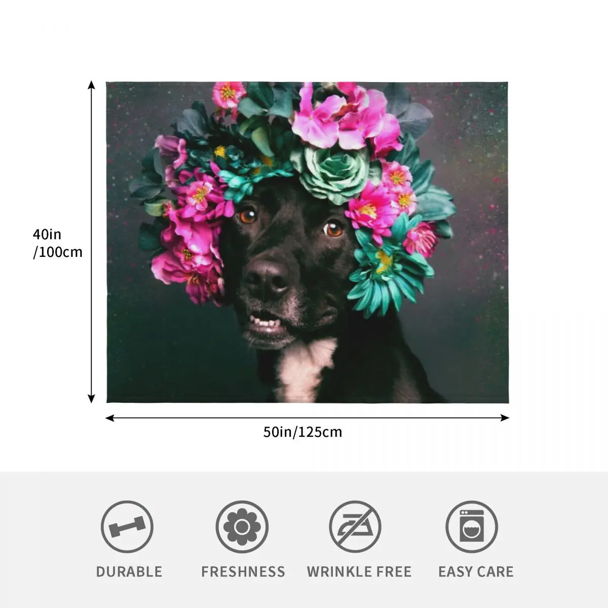 قوة الزهرة، بطانية كايلي رمي العلامة التجارية الفاخرة بطانيات شعر مخصصة متعددة الأغراض