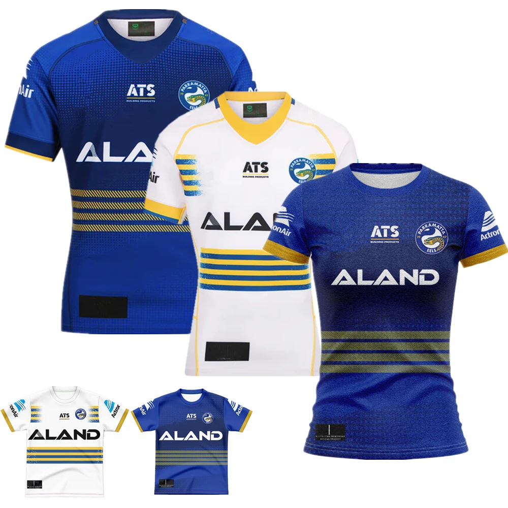 

2024 Parramatta Rugby jersey KIDS children woman rugby shirt Australia Parramatta Retro T-Shirt Customized Name and Number