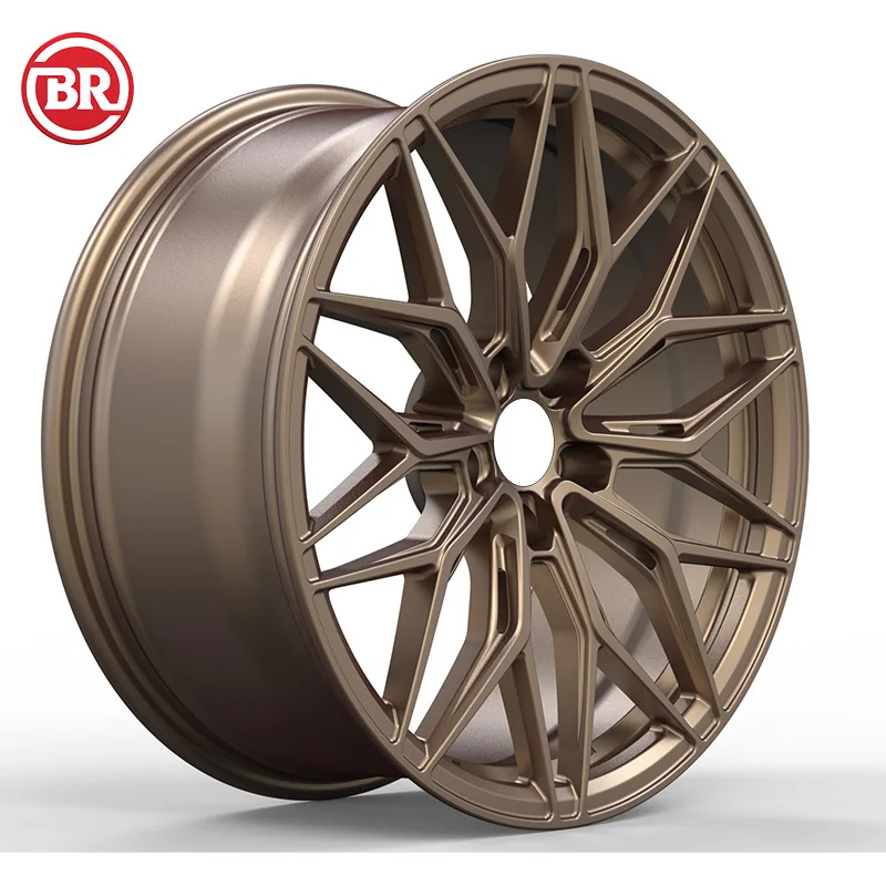 Custom 18-26 Inch Forged Alloy Wheels 5x114.3 5x120 5x130 Luxury Automotive Customized Colors Borui Rims