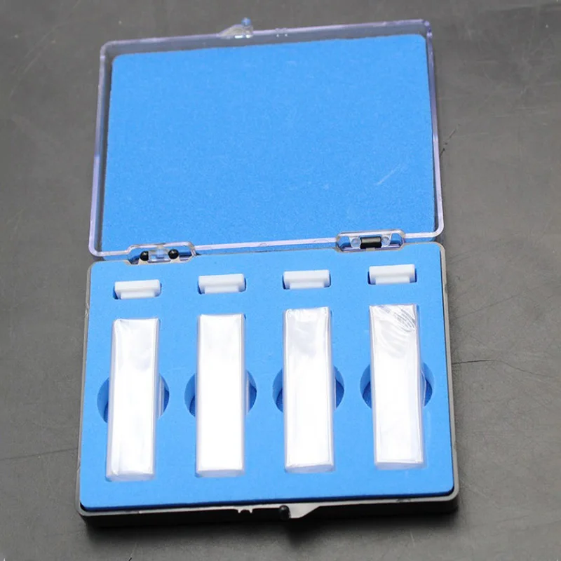 Espectrómetro Visible 721, longitud de onda 330-1020nm, probador de espectrofotómetro UV, fotómetro UV-Vis de precisión con Kit de cubeta analizadora