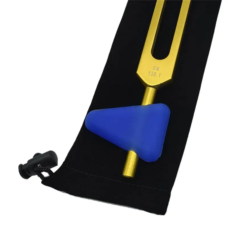 

Y120A HOT 136.1 OM136.1 камертон из алюминиевого сплава с молотками для исцеления чакр, звуковой терапии, снятия стресса,