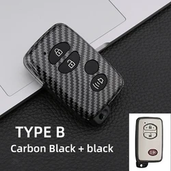 Car Key Case For Toyota Aqua RAV4 Land Cruiser Camry Prado Corolla Prius Cover Keyless Remote Fob 2 3 Buttons 2013 2014