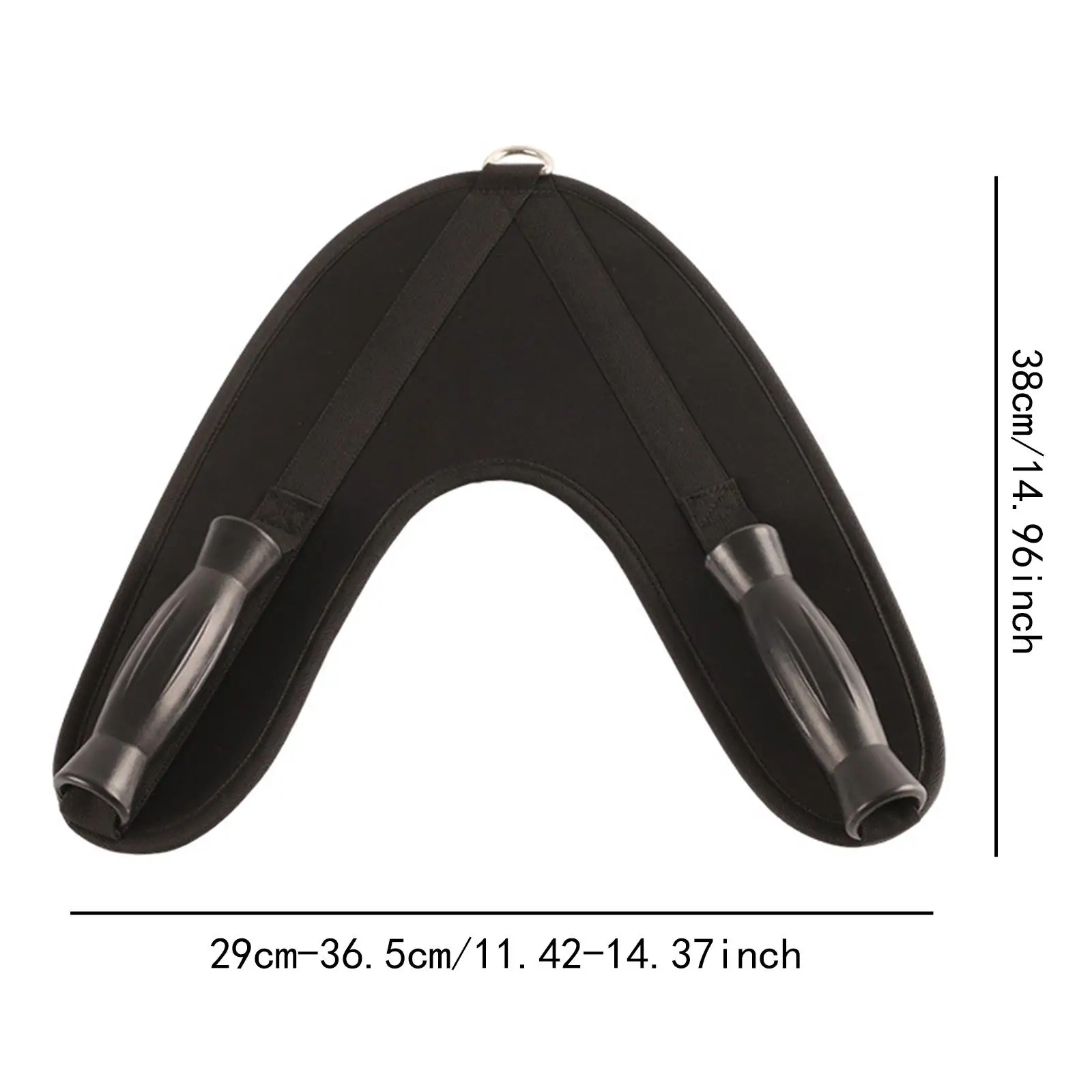 حزام Ab Crunch Harness Gym Core لتدريب العضلات والظهر للرجال والنساء