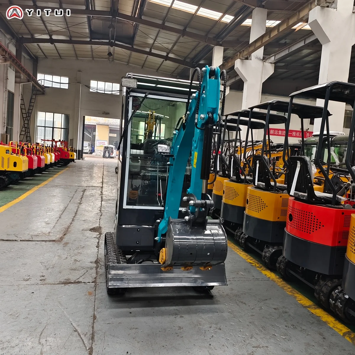 Fast Delivery 2 Ton Customized Multi Functional Mini Excavator Ce Epa Euro 5 Mini Excavator 1.8 Ton With Cab Diesel Engine