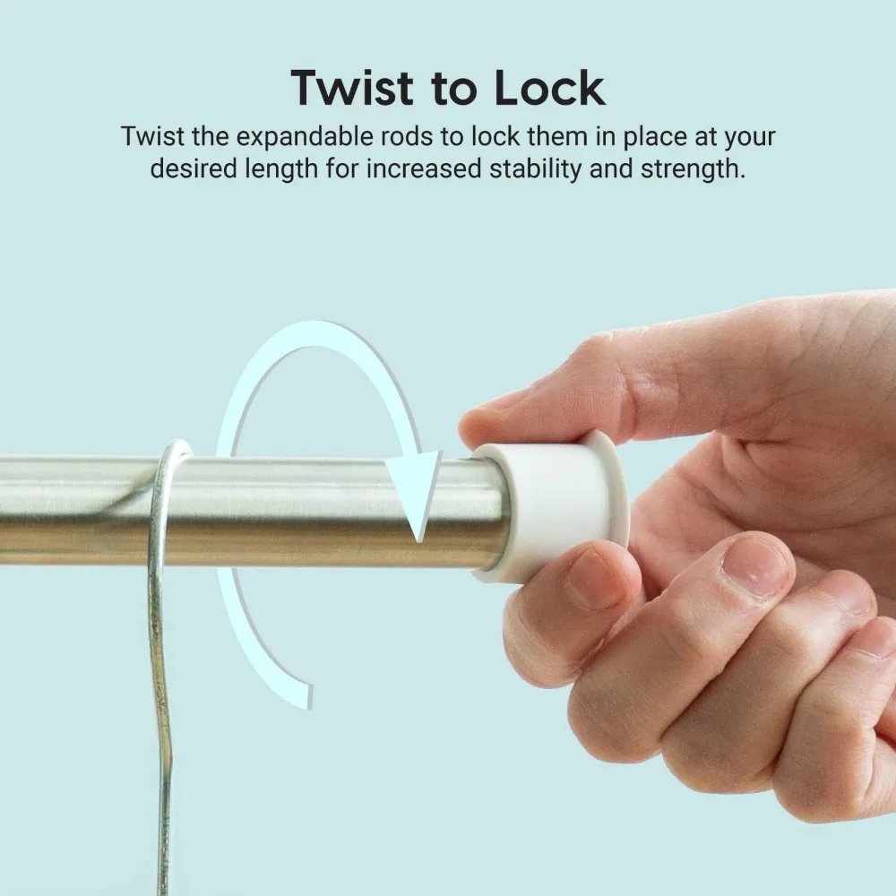 Opvouwbaar droogrek met uitschuifbare stangen, wasrek met grote capaciteit voor gezinnen, draagbare opslagoplossing