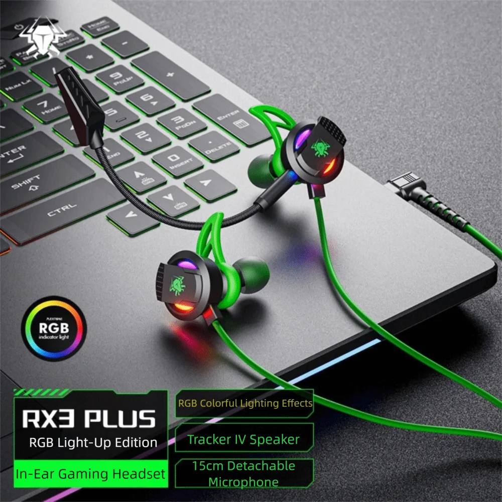 Игровая гарнитура TypeC In-Ear 90 °   Игровые наушники с угловым штекером и двумя микрофонами, регулировкой громкости, шумоподавлением, Hi-Fi, проводные
