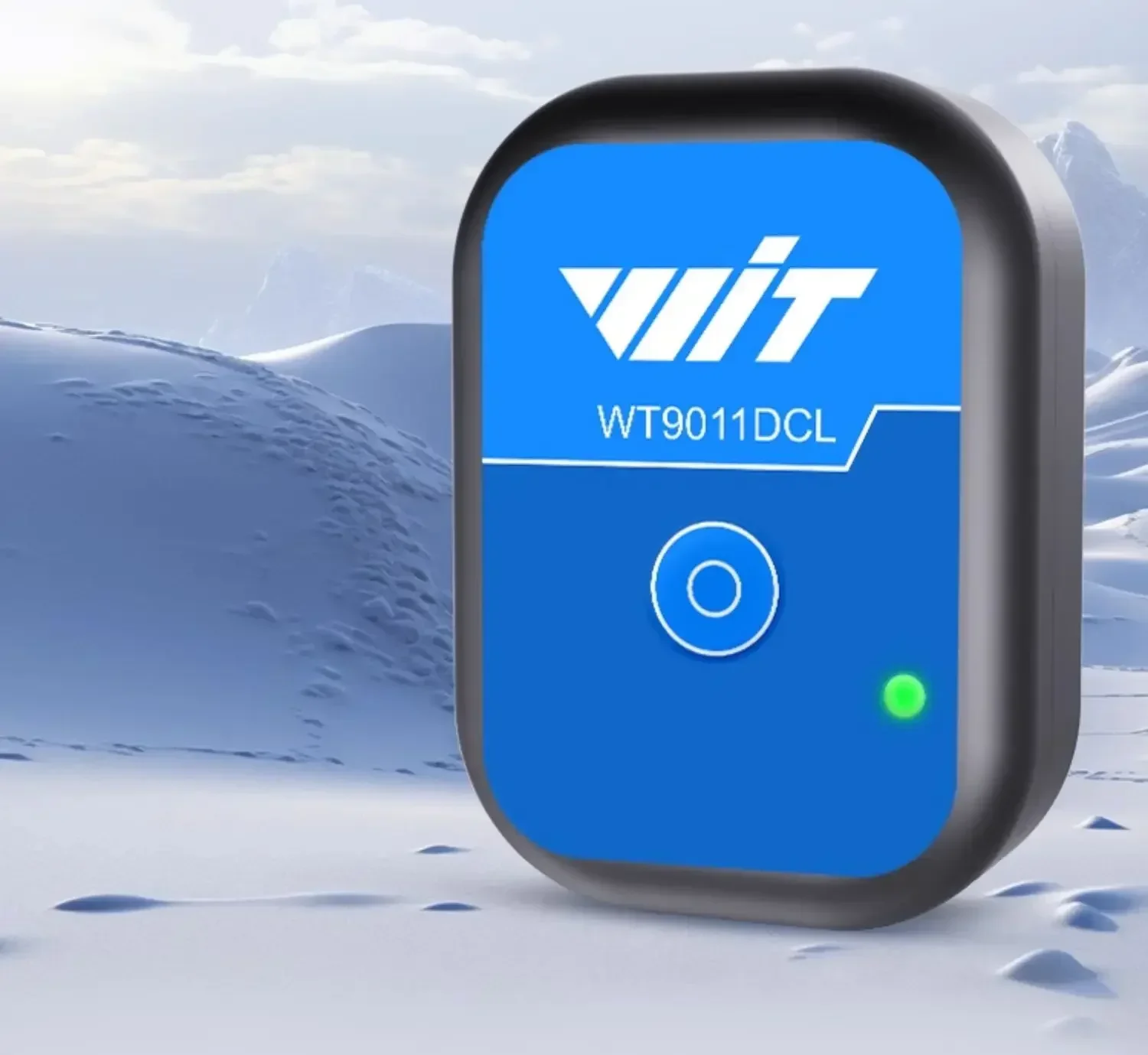 Bluetooth 5.0 three-axis accelerometer tilt gyroscope angle sensor electronic compass 9DOF magnetometer IMU