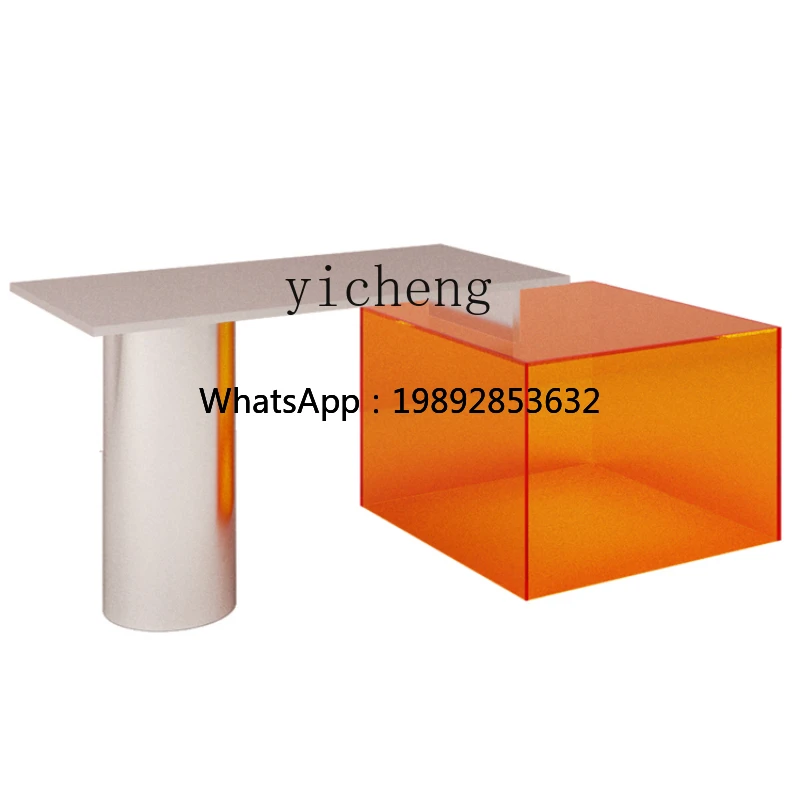 AB Zhongdao Table Display Stand Customized Acrylic Display Stand Stainless Steel Shoe Bag Display Table Combination DisplayTable