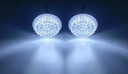 دراجة نارية 1156 LED الخلفية بدوره مصباح إشارة الوامض ل هارلي سبورتستر 883 1200 سوبر الإنزلاق 2002-2014