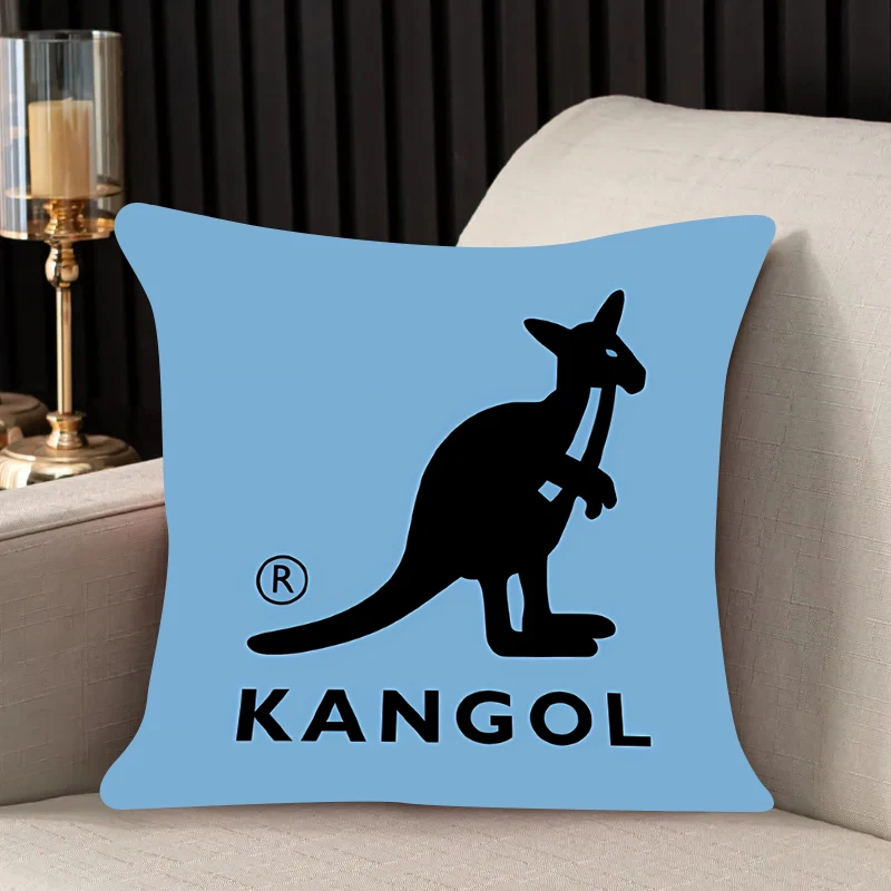 Pillow case K-KANGOL home decor Double-sided Printed Sofa Headrest Backrest Chair Cushion Cover Fashion Custom Gift