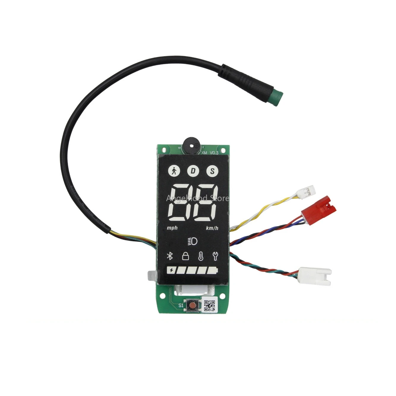 

For Xiaomi 4Lite 2Gen E-Scooter Meter Display Control Panel Cover Electric Scooter Bluetooth Board Accessories