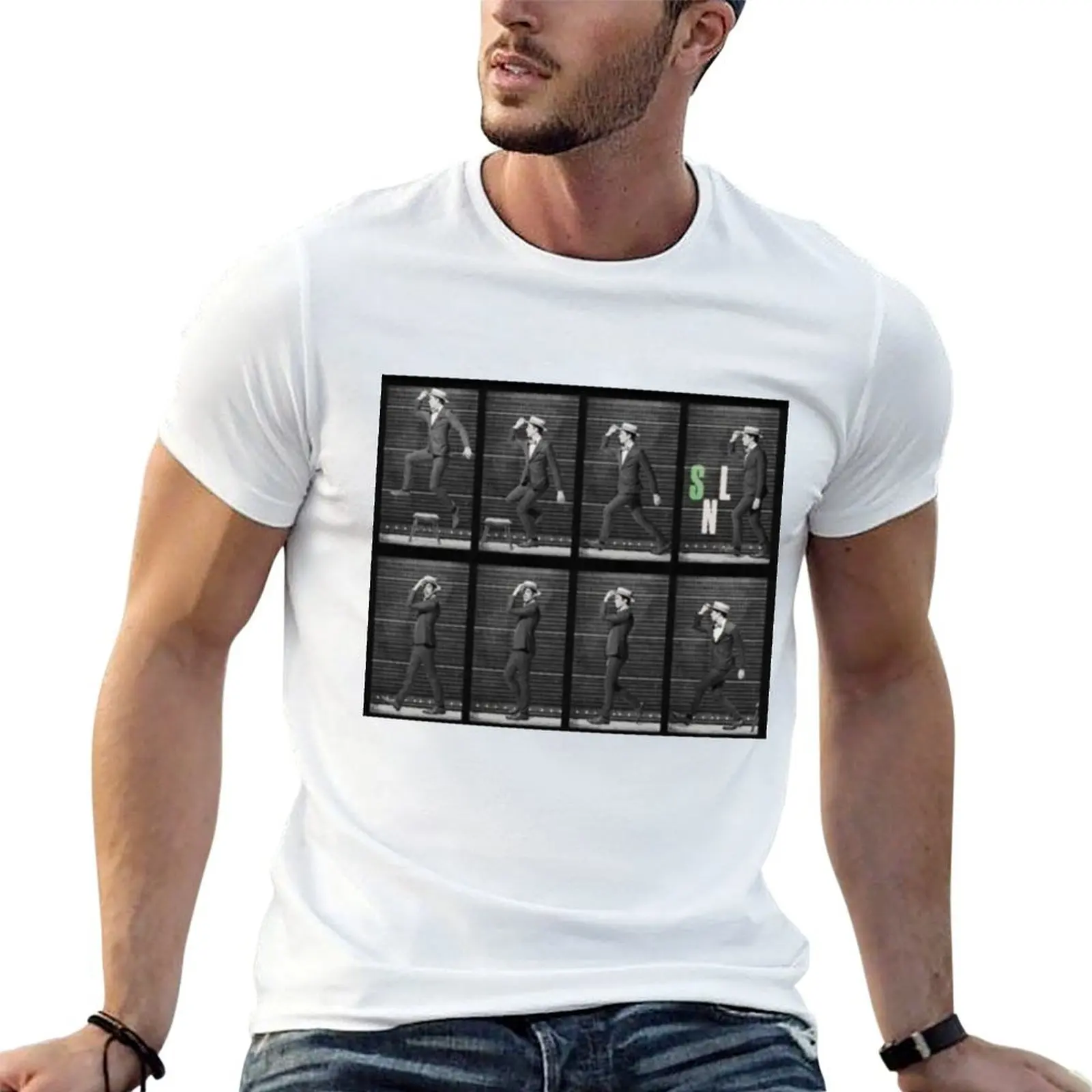 John Mulaney SNL Photos T-Shirt t shirt man cotton man graphic t shirt man t shirt cotton high quality T-shirt
