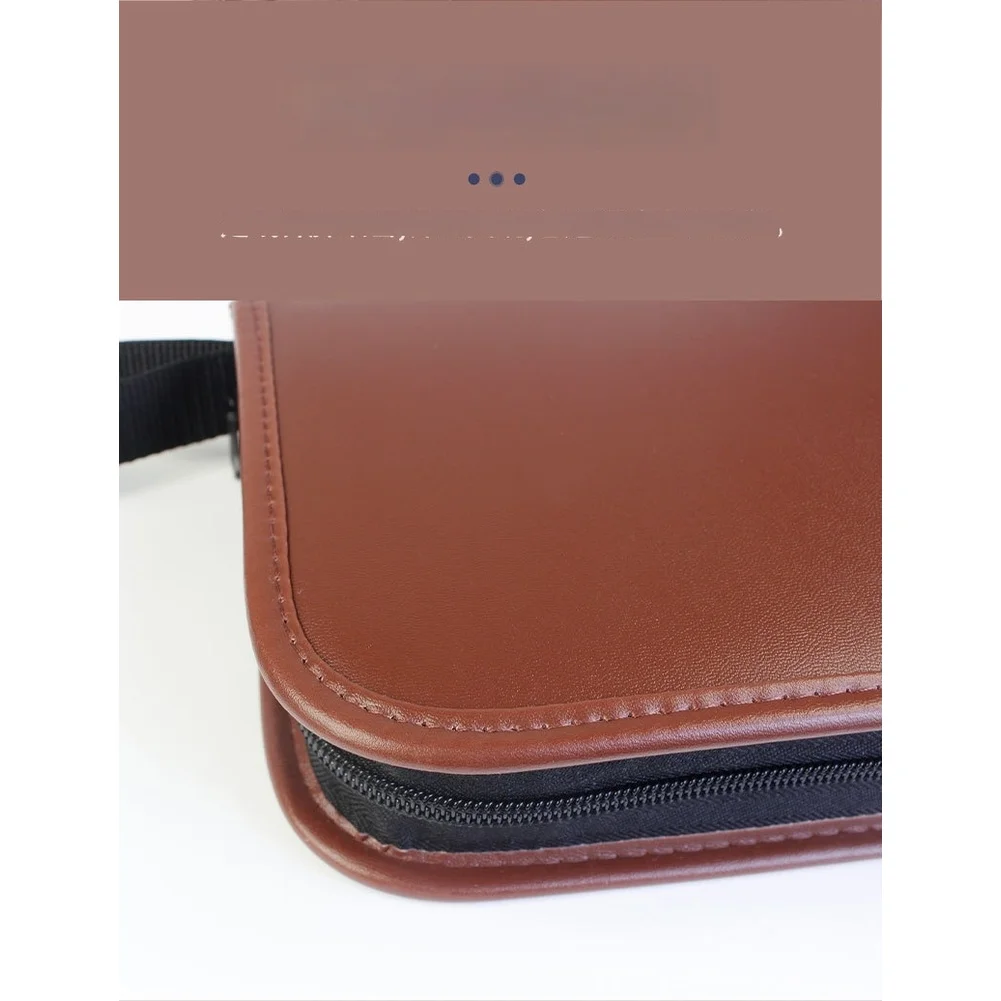 1-piece-leather-accessories-bag-large-capacity-storage-pouch-with-waterproof-handle-for-clubs-tees-balls-travel-organizer