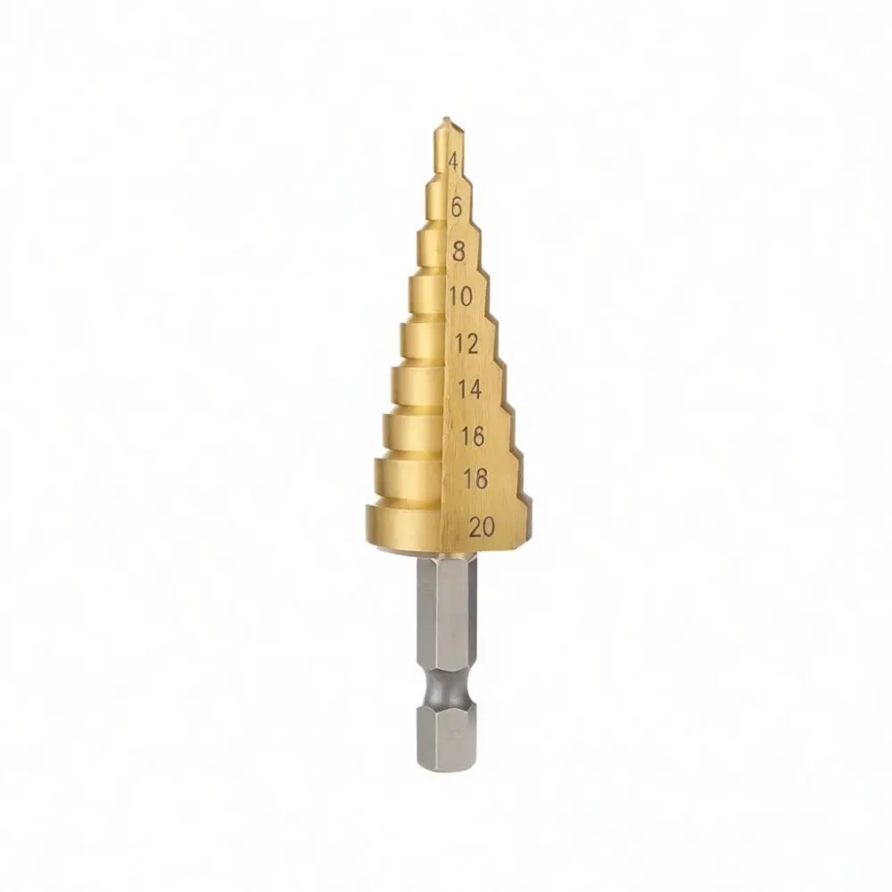 High Hardness Metal Processing Pagoda Drill Bit Step Hole Opener Durable Expansion Cutting Power Tool Accessories