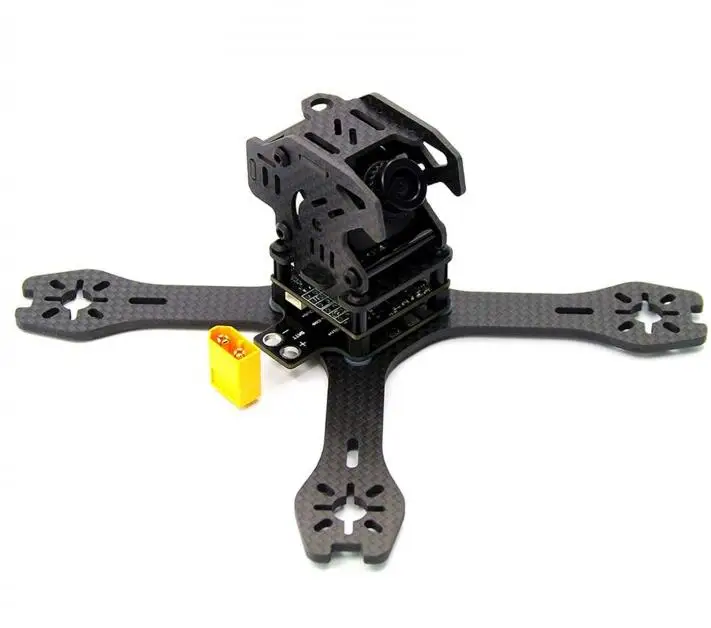 الزواحف-RX130 RX155 130 مللي متر 155 مللي متر 3/4 بوصة صغيرة 4-محور ألياف الكربون FPV كوادكوبتر الإطار مع XT60 PDB #4