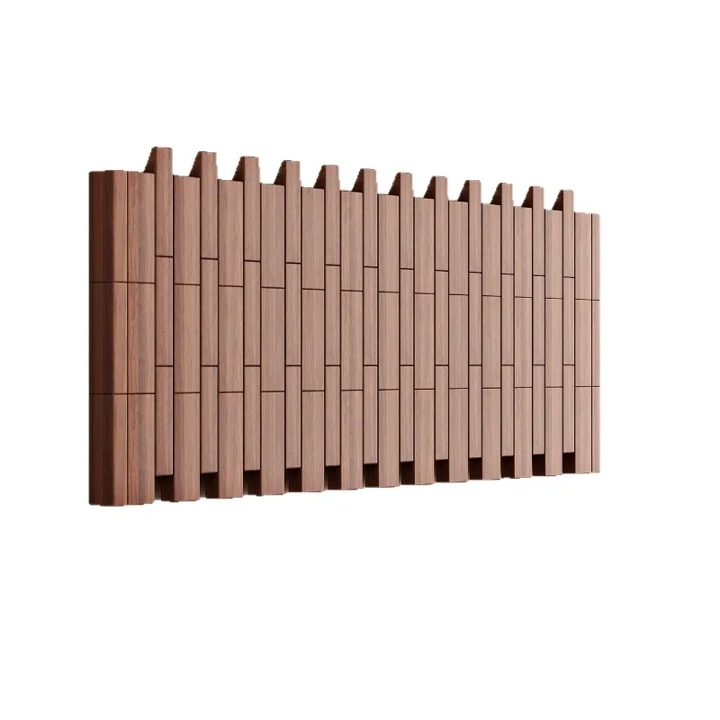Piano key coat rack, wall hanging wall wall solid wood coat hook atmosphere simple entrance entrance beech simple model
