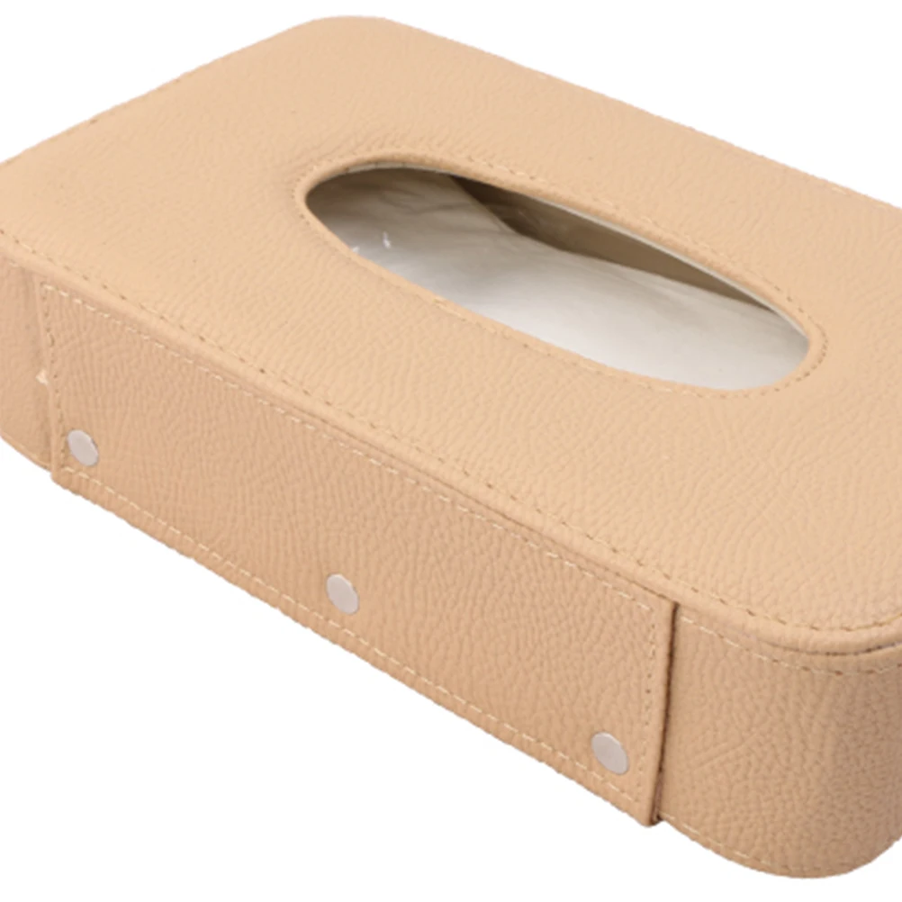 

Коробка для салфеток, держатель для салфеток, материал премиум-класса, прочные автомобильные аксессуары, внутренний контейнер для бумаги, установленный на автомобиле