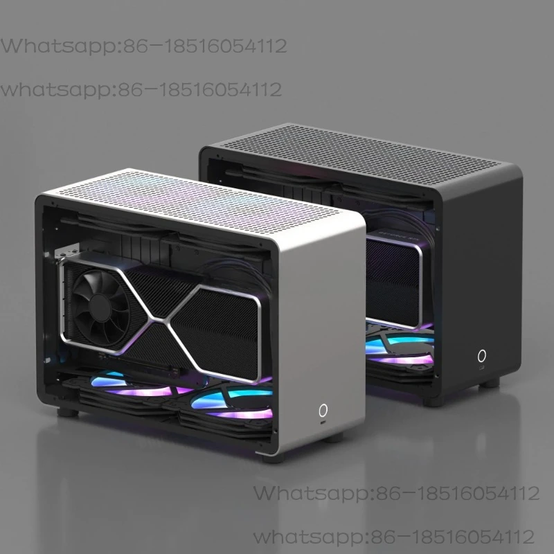 G1-pro aluminum alloy chassis A4 sfx240 water-cooled itx transparent chassis