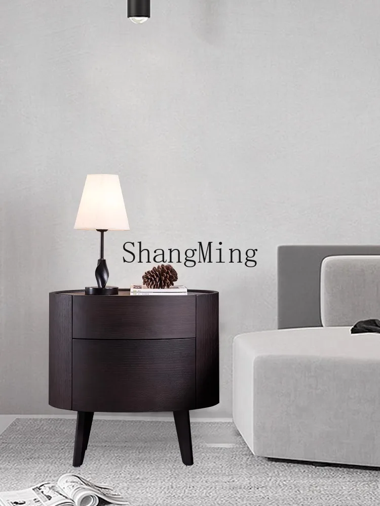 وحدة حجم طاولة السرير البيضاوية LXY لغرفة النوم بتصميم مميز حديث #2