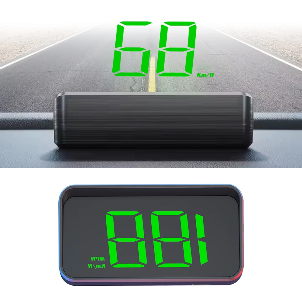 Pantalla frontal GPS, electrónica para automóvil, proyector HUD, pantalla M2, velocímetro Digital para coche, accesorios para todos los coches
