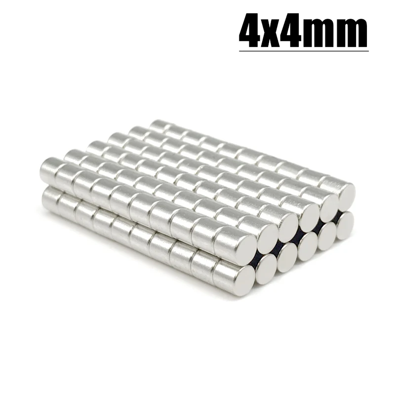 4*4mm Magnet 20-2000pcs N35 NdFeB Permanent Magnetic Imanes Neodymium Magnet Fridge Magnets 4x4mm Magnet Accessory