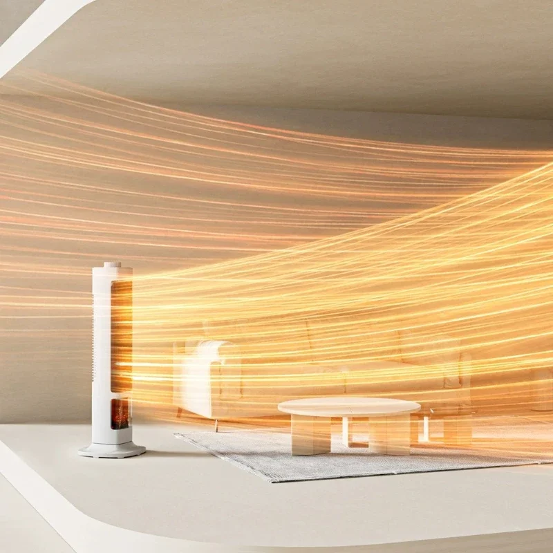 Silent and Powerful Electric Heater for Whole Room Heating Vertical Electric Heater with Multiple Heating Settings