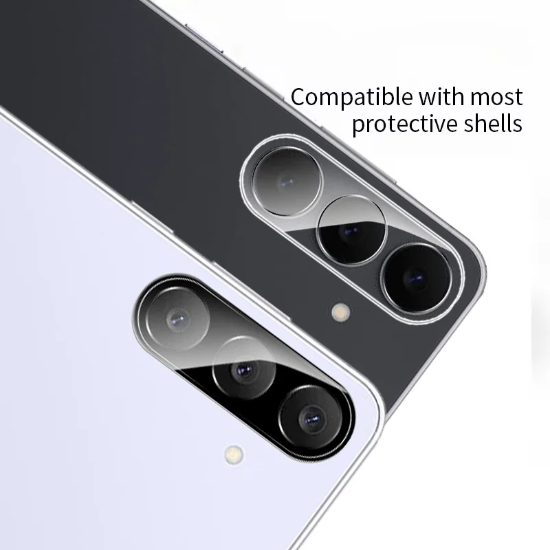 لسامسونج S25 FE 1 ~ 3 قطعة ثلاثية الأبعاد حامي العدسة ل غالاكسي S25 FE S25fe s 25 fe كاميرا الزجاج المقسى عدسة بروتيت فيلم SamsungS25FE