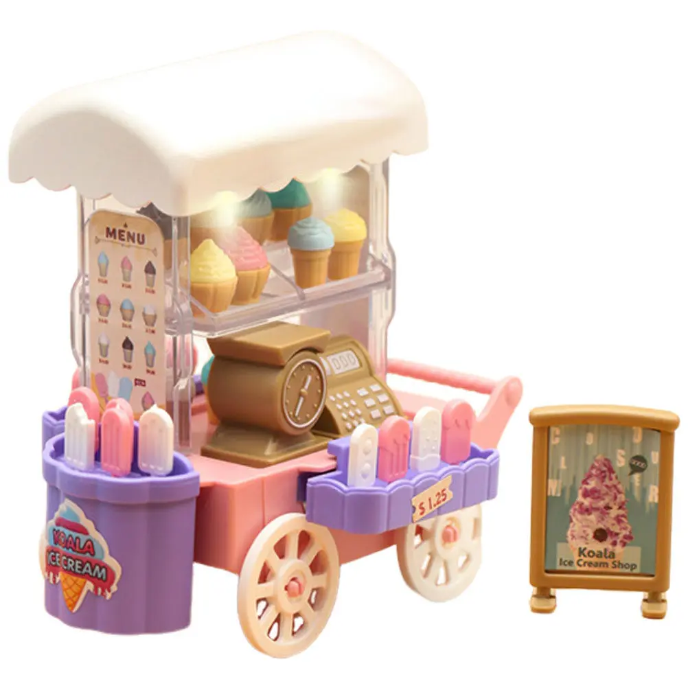 

Набор для ролевых игр: фургон-мороженица для детей, яркие цвета, разборная конструкция, развивает творчество и координацию рук и глаз