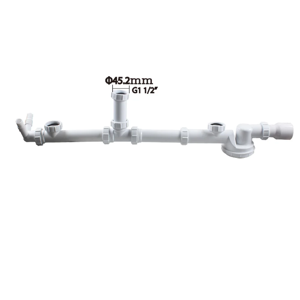 

Сливная труба из полипропилена Talea для кухонной раковины, аксессуары для слива тройной раковины GM002