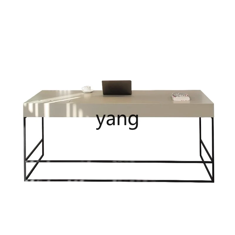 

LHH minimalist modern high-end sense small apartment workbench office computer desk