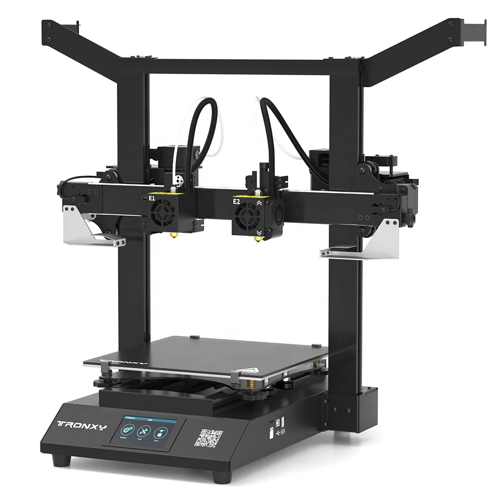 Tronxy Wholesale Gemini XS 3d digital printers high precision two color automatic 3d printers 255*255*260mm 3d printer