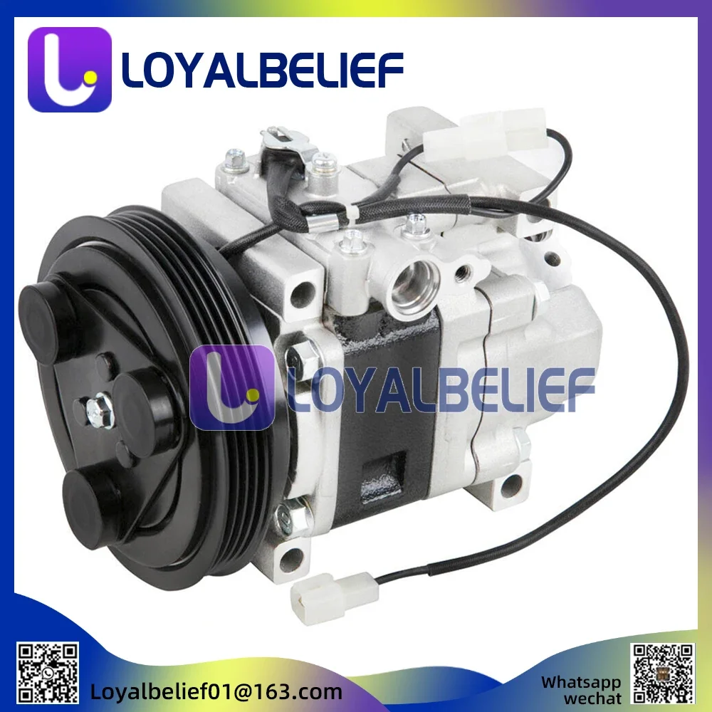 AC Compressor For Mazda Familia 1.6 1998-2004 H12A0AA4DL H12A0AX4ELG B25F61450B H12A0AH4EL B25F61K00A H12A0AX4ELG H12A0AA4D