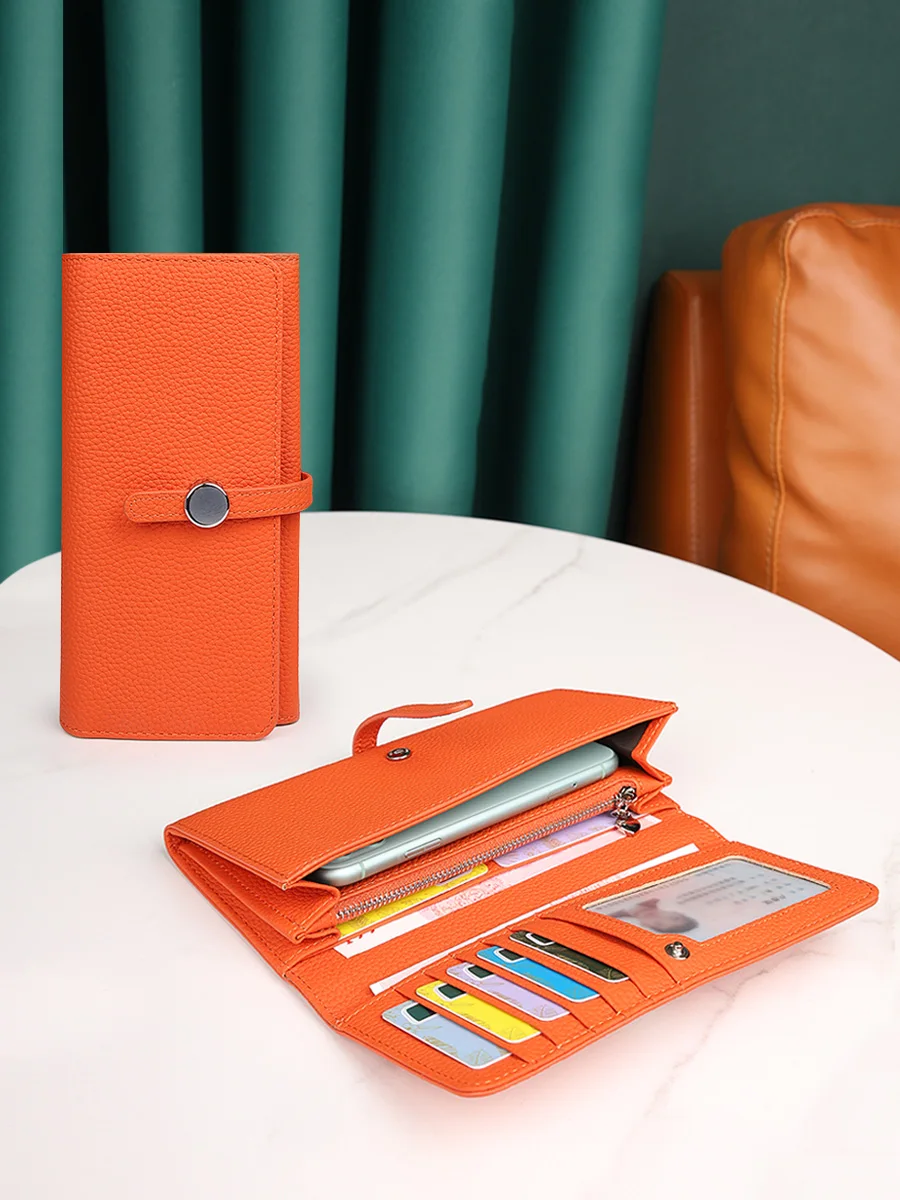 leather-long-wallet-women-2025-new-large-capacity-long-money-clip-high-end-feel-mobile-phone-wallet-handbag-clutch-bag