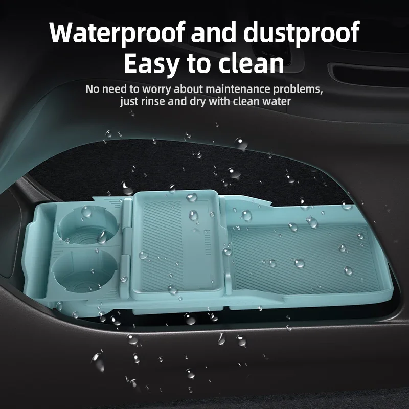 

Силиконовый коврик-органайзер для центральной консоли и нижнего отсека хранения Greey GEOME 2025 года, для интерьера автомобиля