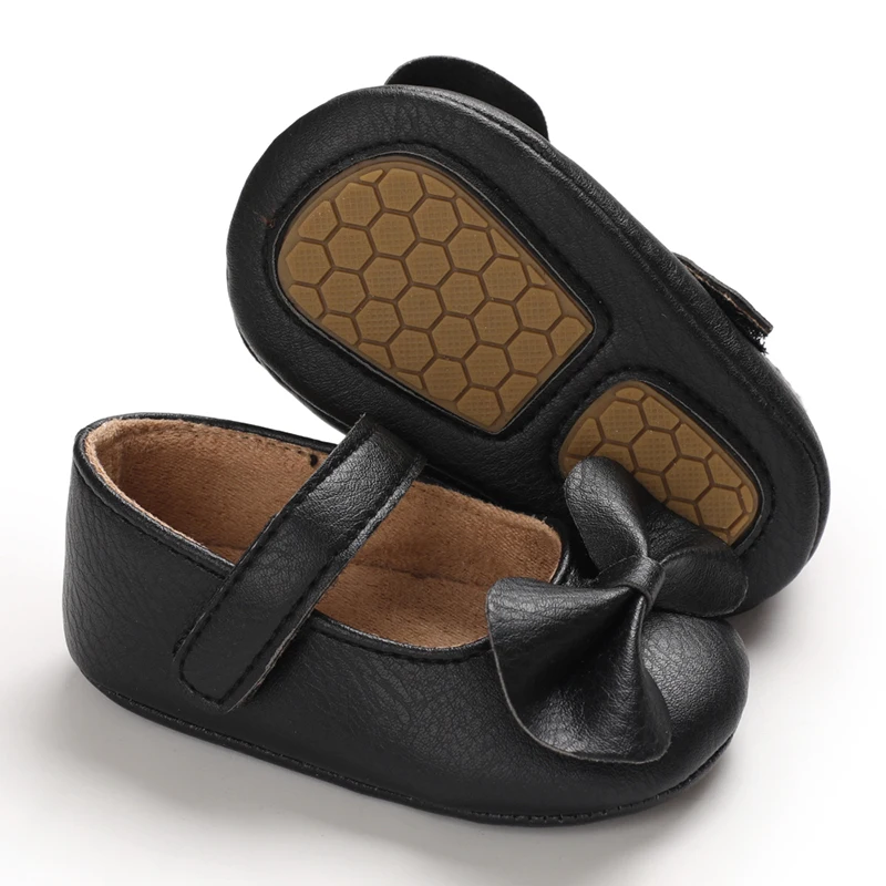 Lauflernschuhe für Babys (0–12 Monate), Prinzessinnenschuhe, PU-Leder, weiche Sohle, niedlich, modisch – Detail 31