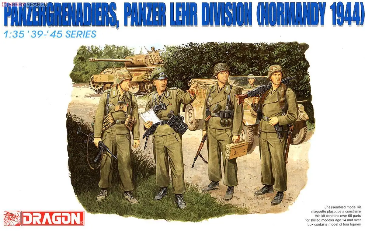 

Набор моделей DRAGON 6111 масштаб 1/35 Panzergrenadiers Panzer Lehr Division (Нормандия 1944)