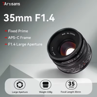 7artisans 35mm F1.4 Mark II APS-C Prime camera Lens For Micro 4/3 ZVE10 A6000 FX30 Fujifilm X-H2 Nikon ZFC Canon RF Sony E Lumix