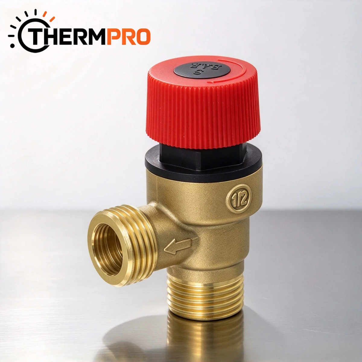 1Pc Brass Safety Valve Drain Relief Switch for Solar Water Heater Male for Gas Water Heaters Exhaust Valve Pressure Relief Valve