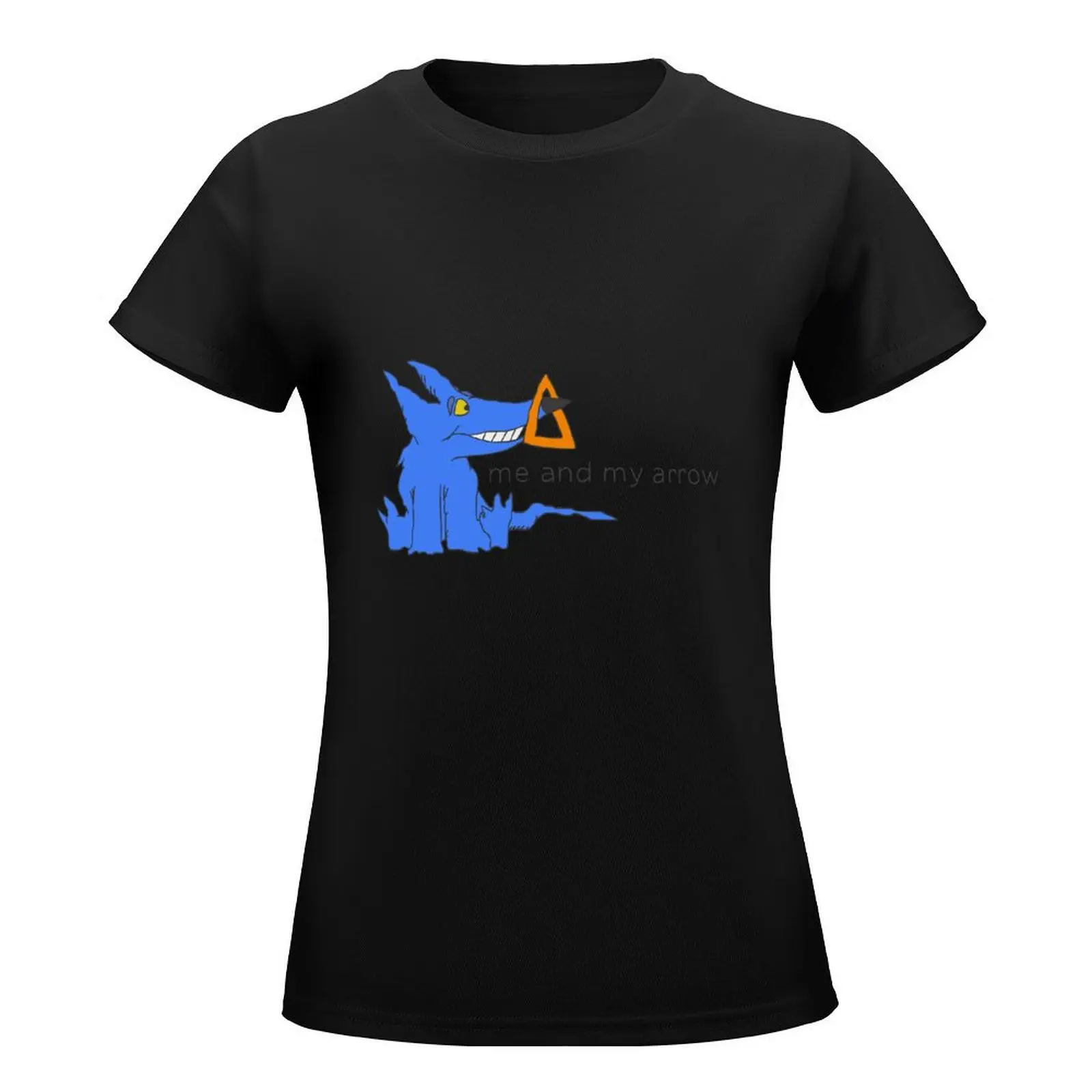 Me and my Arrow T-Shirt oversized anime clothes plus size tops graphics spring clothes Women 2024