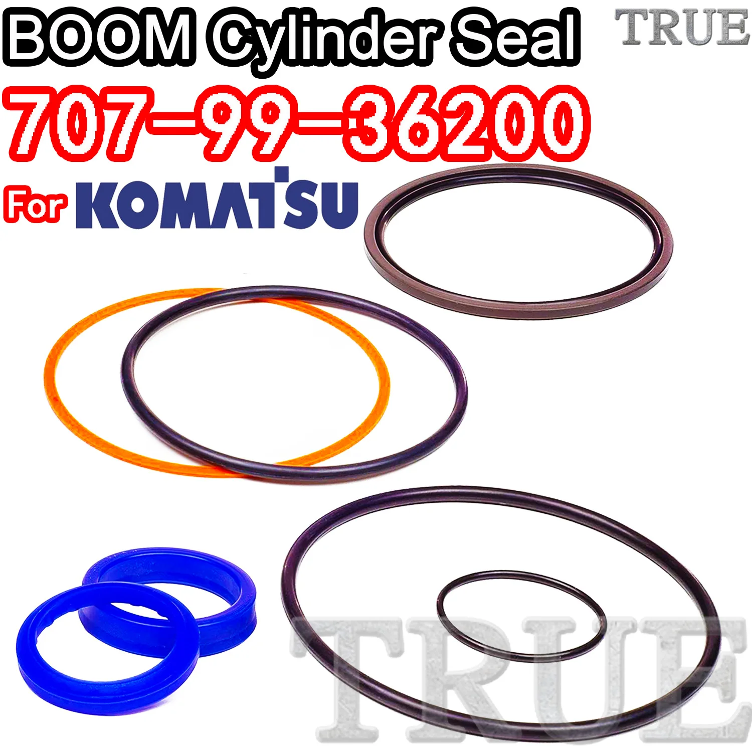 For KOMATSU 707-99-36200 PC100 PC100L PC100S PC100-3 BOOM 7079936200 Excavator Oil Seals Kit Repair Dust Bushing FKM O-ring