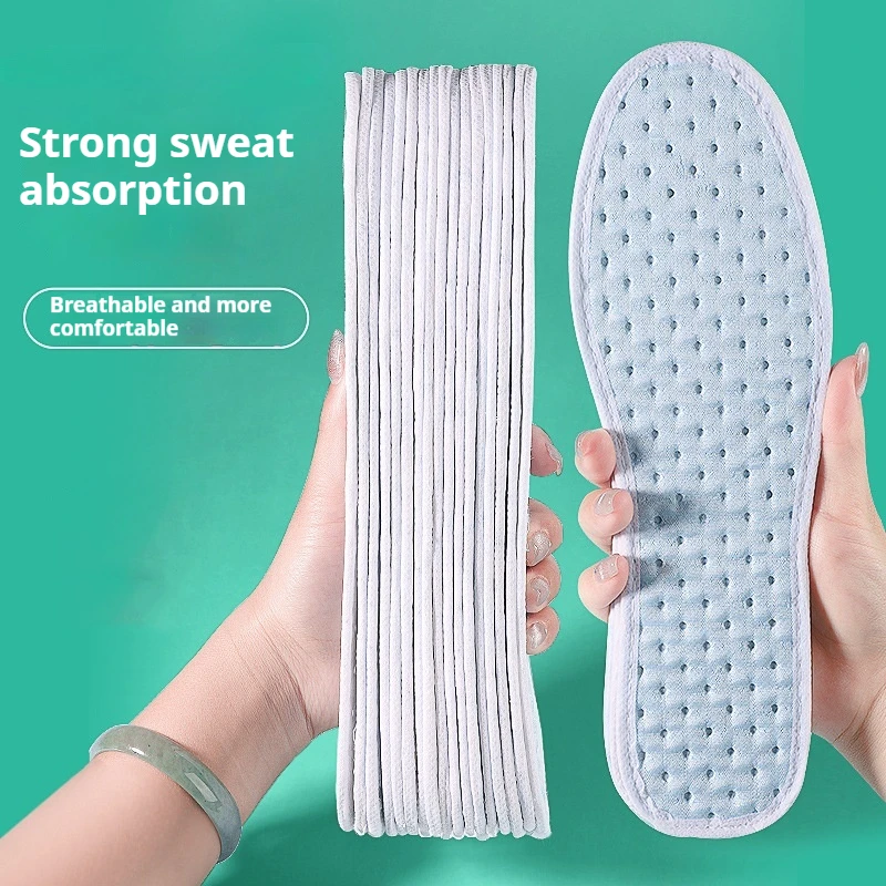 1Pair/3Pair Wormwood Deodorizing Insoles Men's and Women's Breathable Cloth Insole Canvas Shoes Comfortable Flat Shoes Pads