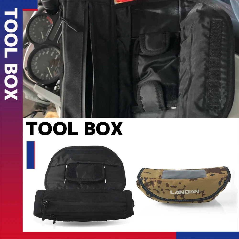 

For YAMAHA DT125 TTR250 TTR600 XT250X XTZ250 XTZ125 TRICKER Motorcycle Waterproof handlebar travel bag GPS Phone Navigation bag