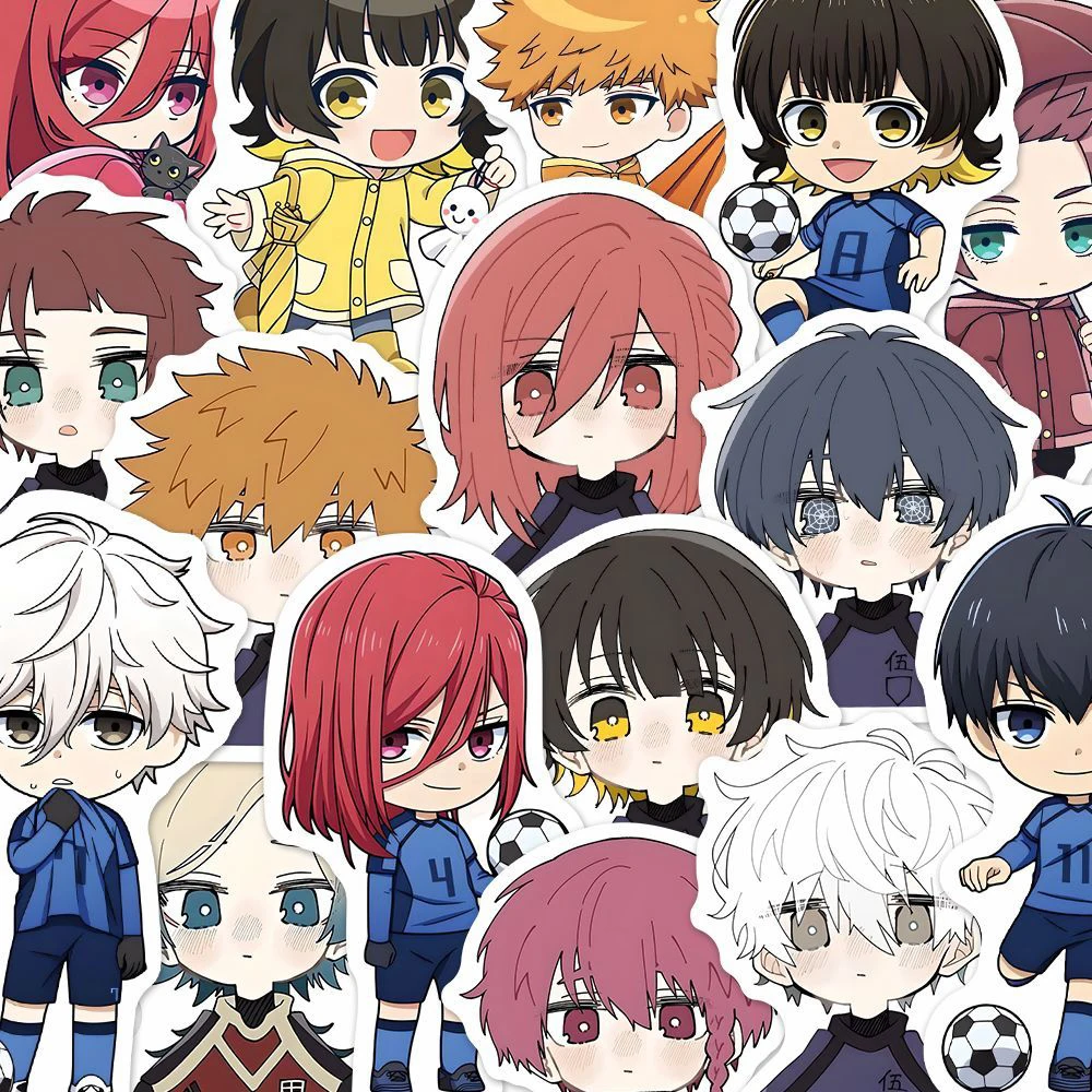 

10/30/48pcs Isagi Yoichi Blue Lock Anime Stickers Mikage Reo Rensuke Kunigami Bachira Meguru Chigiri Hyoma Nagi Seishiro Sticker