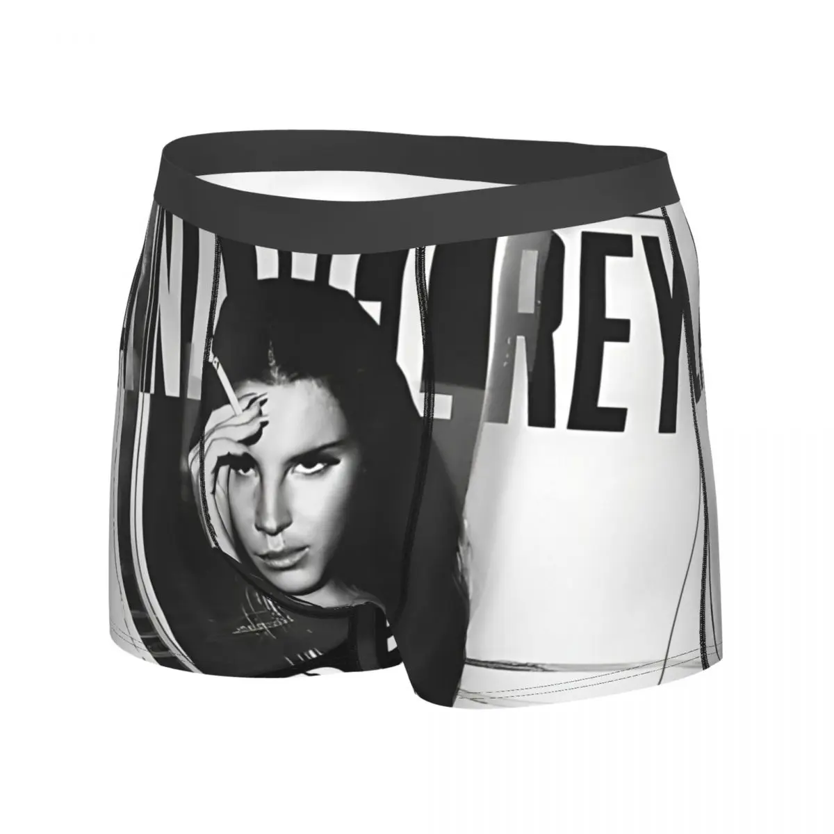 لانا ديل ري Ldr الإبحار الملابس الداخلية الأمريكية المغني رجل السراويل ملخصات تمتد سراويل بوكسر عالية الجودة طباعة حجم كبير سراويل