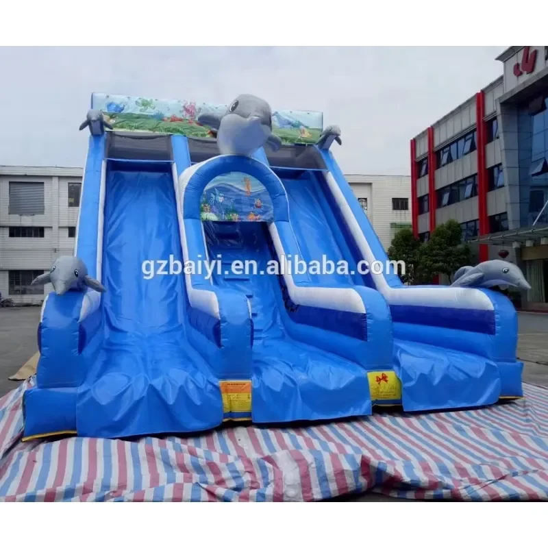 Cheap Commercial Use Adult Children Inflatable Marine Slide