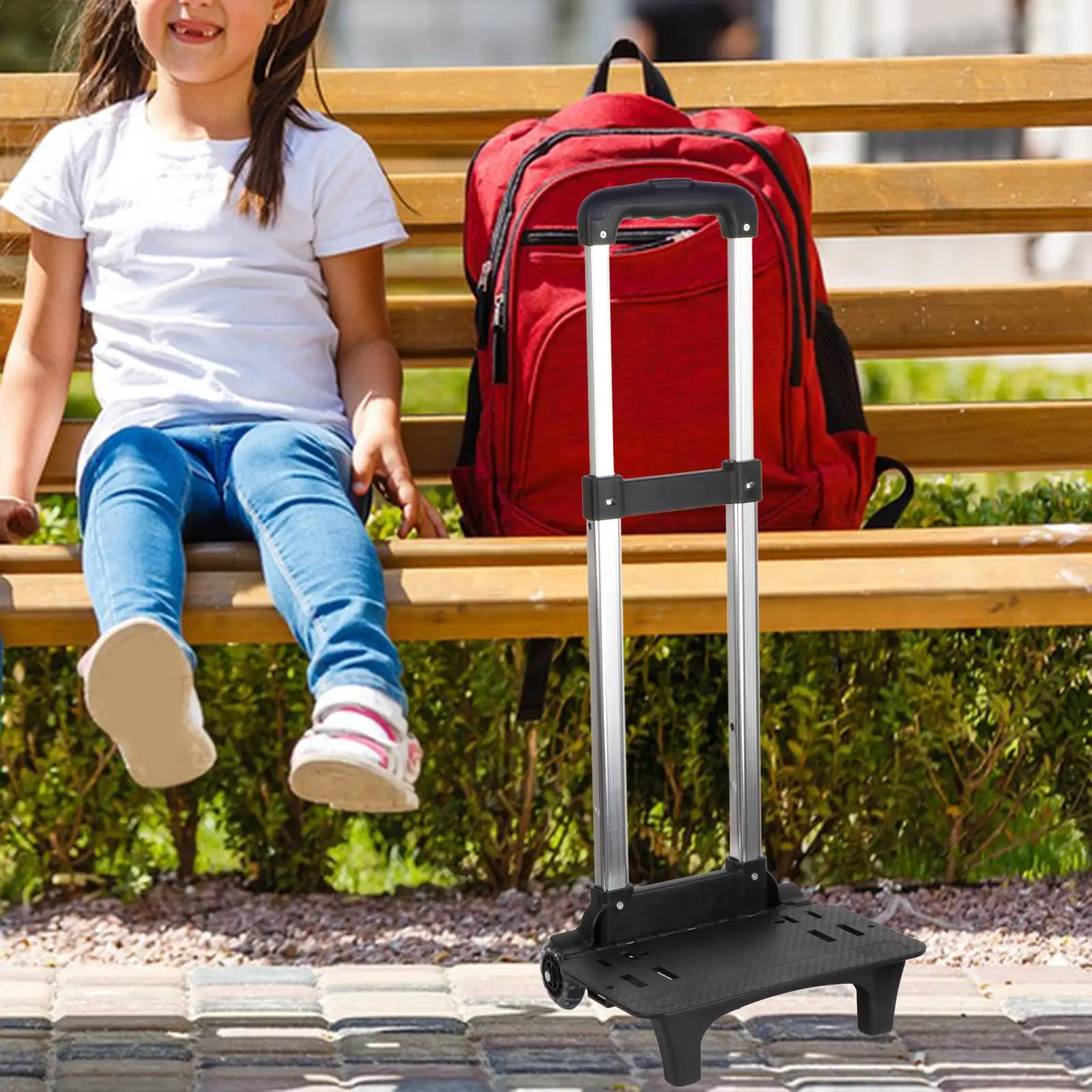 Backpack Trolley Compact Portable Backpack Hand Truck for Children Kids