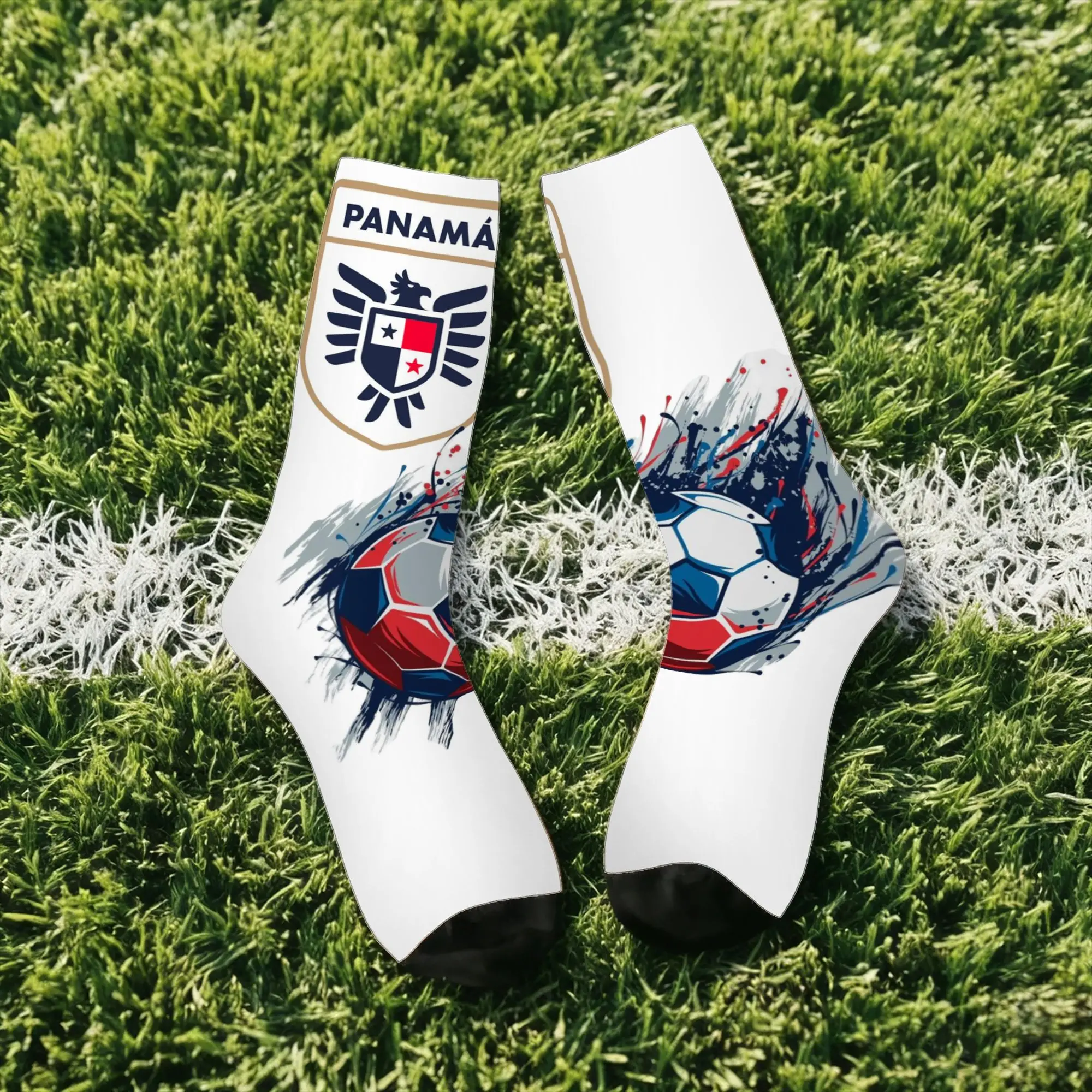 Hip Hop Retro Panama Crazy Men's compression Socks Unisex  Harajuku Pattern Printed Funny Sock Match Day Essentials