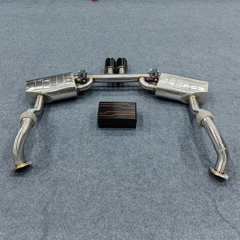 

Factory Hot Selling Factory SUS304 Stainless Steel Catback Exhaust System for 981 Includes Muffler and Exhaust