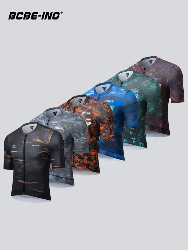 AliExpress bcbe-ing BCBE-ING Cycling Jerseys Summer LightWeight Shorts Sleeve Race Fit Quick Dry Breathable UPF50+ Fabric Maillot Ciclismo Hombre